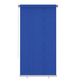 Store roulant d'extérieur 120x230 cm Bleu PEHD