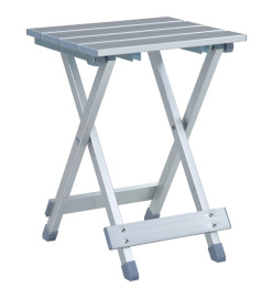 Tabouret de camping Aluminium 28x26x39 cm