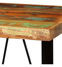 Table de bar Bois de récupération massif 60 x 60 x 107 cm