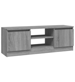 Meuble TV avec porte Sonoma gris 102x30x36 cm