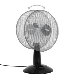 Ventilateur de table 3 vitesses 30 cm 40 W Noir