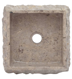 Lavabo Gris 30x30x13 cm Marbre