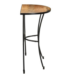 Table d'appoint 110x40x77 cm Bois de manguier massif