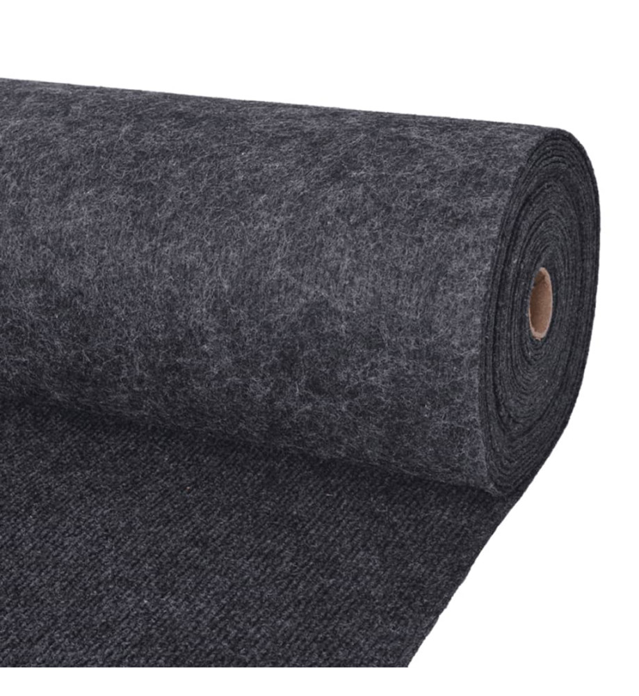 Tapis strié pour exposition 1,2x20 m Anthracite Tapis strié pour exposition 1,2x20 m Anthracite