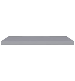 Étagères murales flottantes 2 pcs Gris 90x23,5x3,8 cm MDF