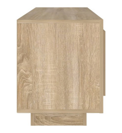 Meuble TV chêne sonoma 102x35x45 cm bois d'ingénierie