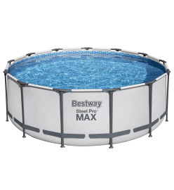 Bestway Ensemble de piscine ronde Steel Pro MAX 396x122 cm