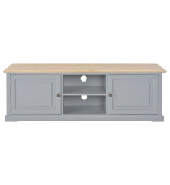 Meuble TV Gris 120 x 30 x 40 cm Bois