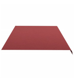 Tissu de remplacement pour auvent Bordeaux rouge 6x3,5 m