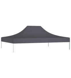 Toit de tente de réception 4,5x3 m Anthracite 270 g/m²