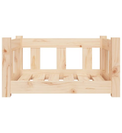 Lit pour chien 55,5x45,5x28 cm bois de pin solide