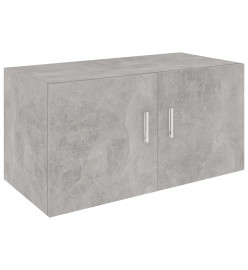 Armoire murale Gris béton 80x39x40 cm Aggloméré