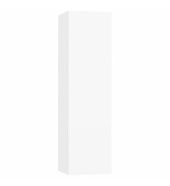 Ensemble de meuble TV 7 pcs Blanc Aggloméré