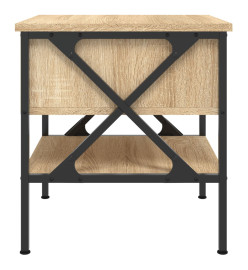 Table de chevet chêne sonoma 40x42x45 cm bois d'ingénierie