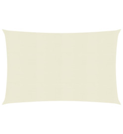 Voile d'ombrage 160 g/m² Crème 4x5 m PEHD