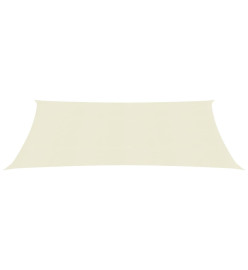 Voile d'ombrage 160 g/m² Crème 4x5 m PEHD