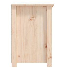 Meuble TV 79x35x52 cm Bois de pin massif