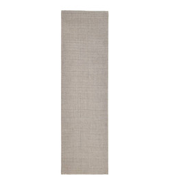 Tapis Sisal naturel 100x350 cm Sableux