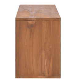 Meuble TV 90x30x40 cm Bois de teck massif