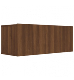 Ensemble de meubles TV 3 pcs Chêne marron Bois d'ingénierie