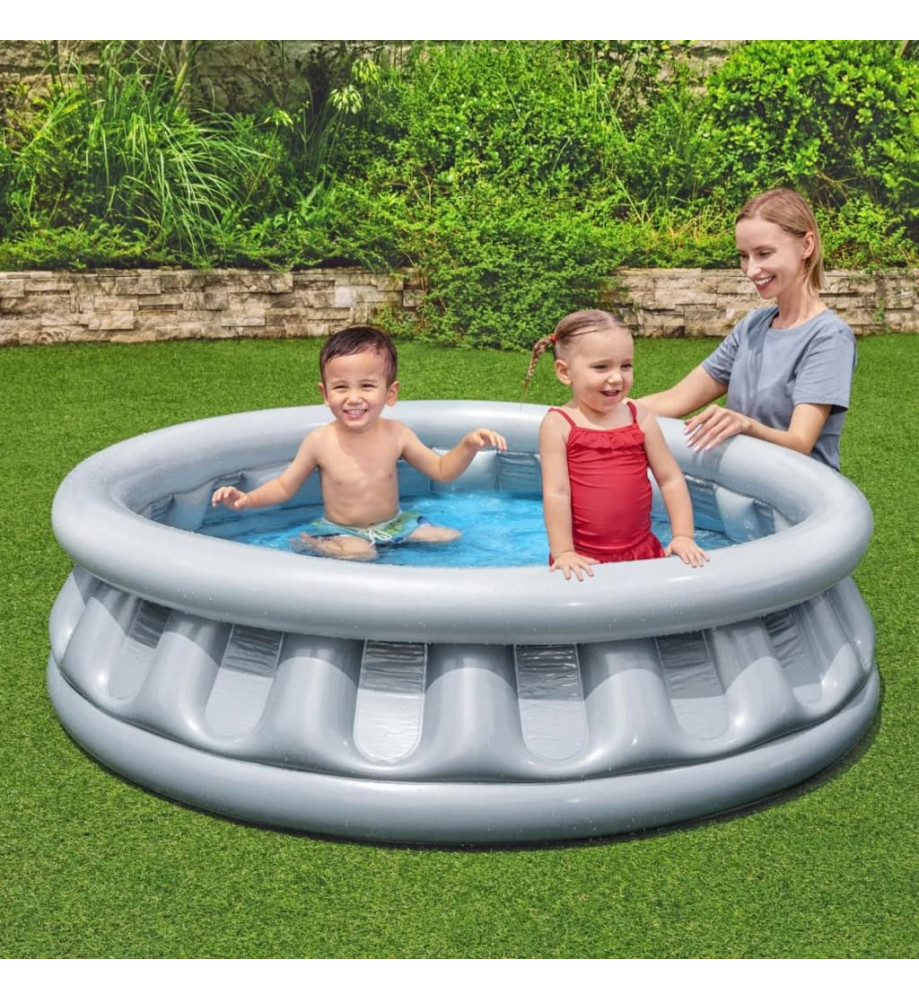 Bestway Piscine ronde Space Ship 152x43 cm Argenté