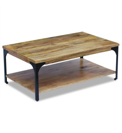 Table basse Bois de manguier 100 x 60 x 38 cm