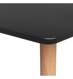 Table de bar Noir 120x60x105 cm