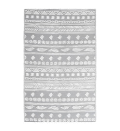 Tapis d'extérieur Gris 160x230 cm PP