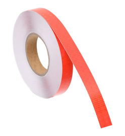 Bande réfléchissante Rouge 2,5 cmx50 m PVC