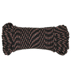 Corde de bateau Noir 3 mm 250 m Polypropylène