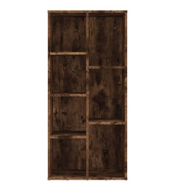 Armoire à livres Chêne fumé 50x25x106 cm