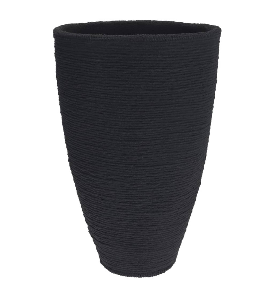 ProGarden Pot à fleurs nervuré 60 cm Anthracite ProGarden Pot à fleurs nervuré 60 cm Anthracite
