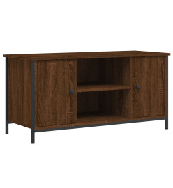 Meuble TV Chêne marron 100x40x50 cm Bois d'ingénierie