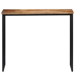 Table console Teck recyclé massif 90 x 30 x 76 cm