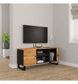 Meuble TV 105x33x46 cm Bois d'acacia massif