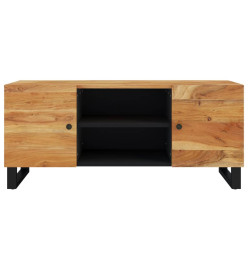 Meuble TV 105x33x46 cm Bois d'acacia massif