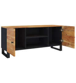 Meuble TV 105x33x46 cm Bois d'acacia massif