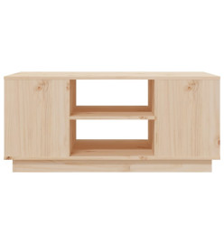 Table basse 90x49x40,5 cm Bois massif de pin