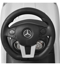 Voiture blanche pour enfants Mercedes Benz