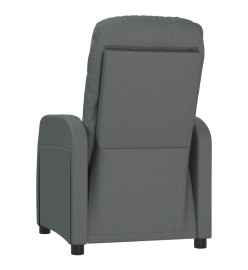 Fauteuil inclinable Gris foncé Tissu