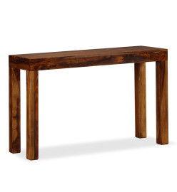 Table console Bois massif 120x35x75 cm