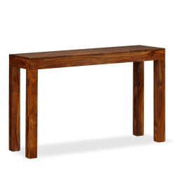 Table console Bois massif 120x35x75 cm