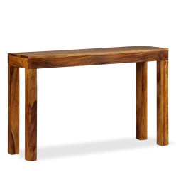 Table console Bois massif 120x35x75 cm