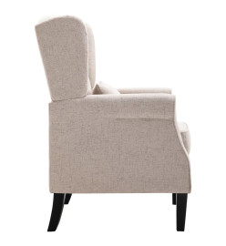 Fauteuil Beige Tissu