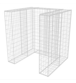 Panier de gabion simple Acier 110 x 100 x 120 cm