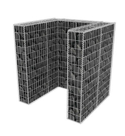 Panier de gabion simple Acier 110 x 100 x 120 cm