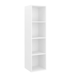 Ensemble de meubles TV 4 pcs Blanc Bois d'ingénierie