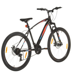 Vélo de montagne 21 vitesses Roues 29 pouces Cadre 48 cm Noir