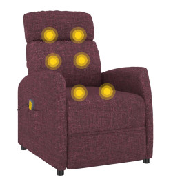 Fauteuil de massage Violet Tissu