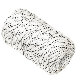 Corde de bateau tressé Blanc 2 mmx250 m Polyester